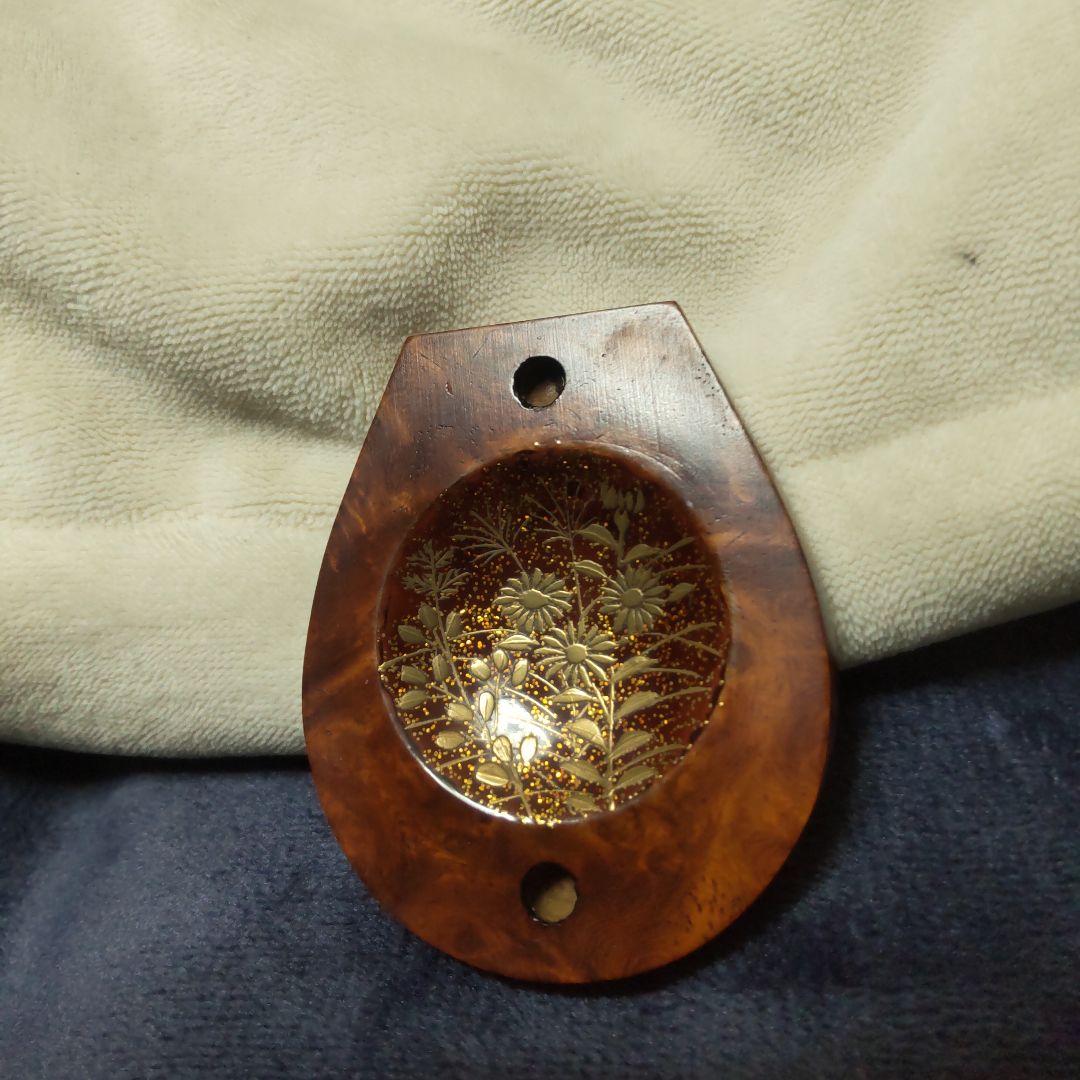 越前漆器 琵琶 松田眞扶氏作