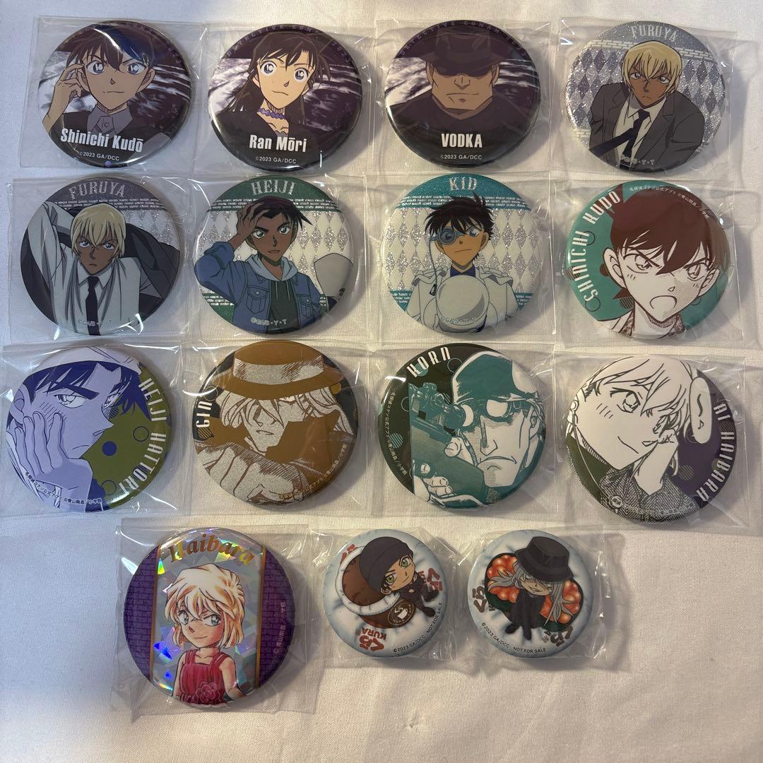 名探偵コナン 缶バッジ まとめ売り