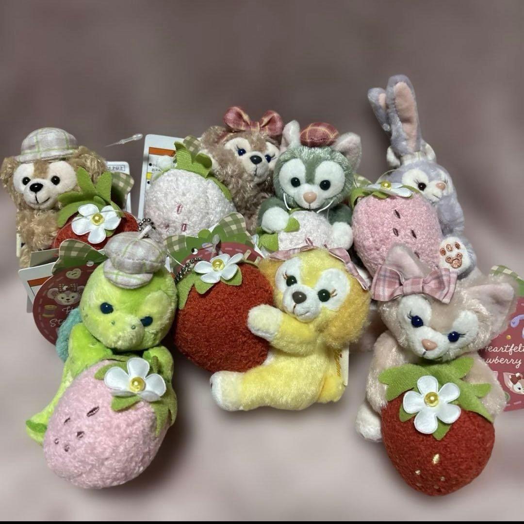 ♥️ディズニーシー♪ダッフィー＆フレンズ ぬいぐるみチェーンセット♥️