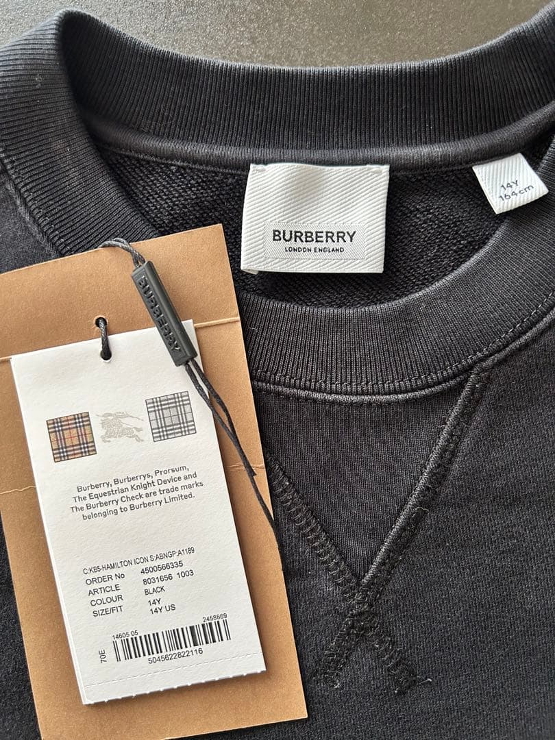 BURBERRY トレーナースウェット
