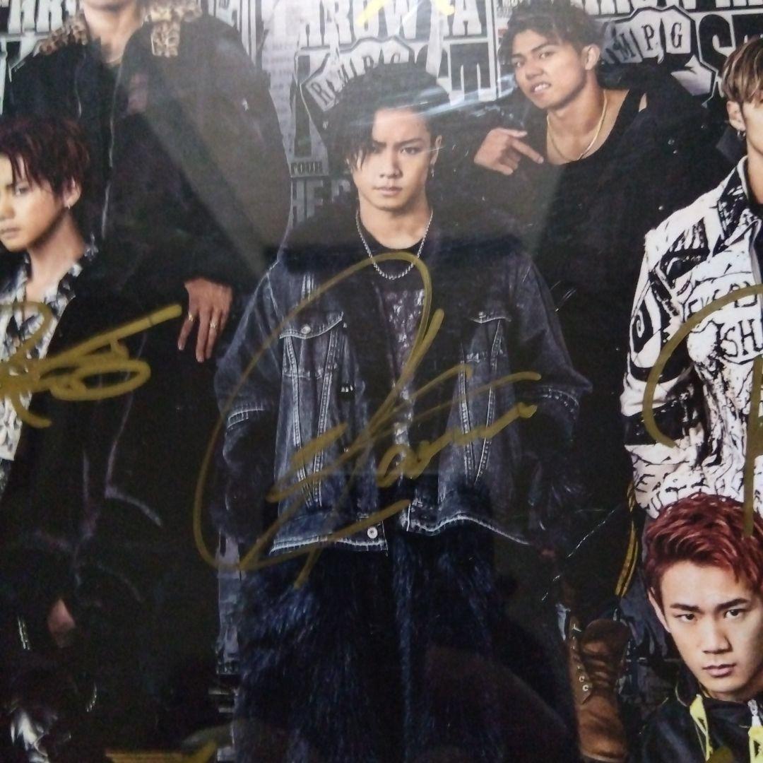 THERAMPAGE　 川村壱馬、吉野北人、長谷川慎、TYF 直筆サインパネル