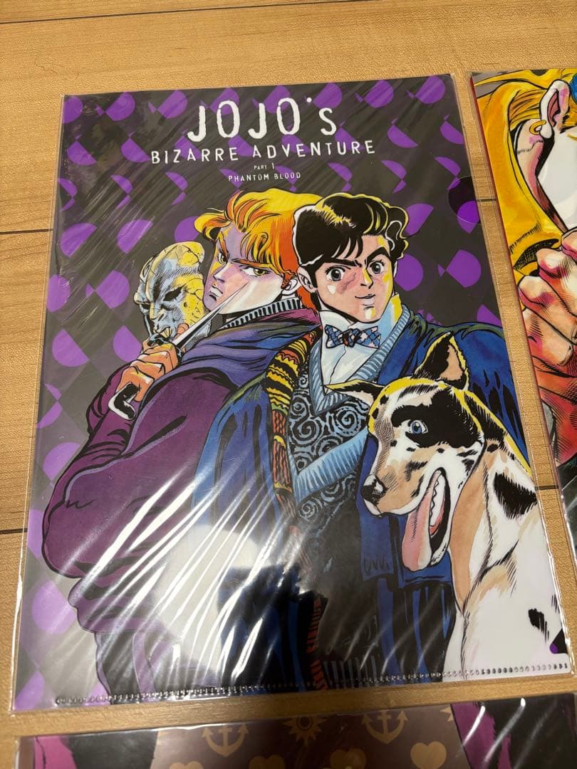 【レア 2012年】ジョジョ クリアファイル10種 ＋ 杜王町オーソンのノート