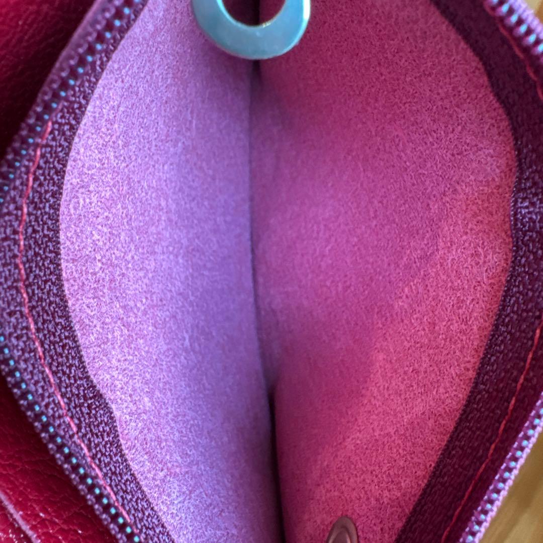 【新品】IL BISONTE ミディアムウォレット レッド♡