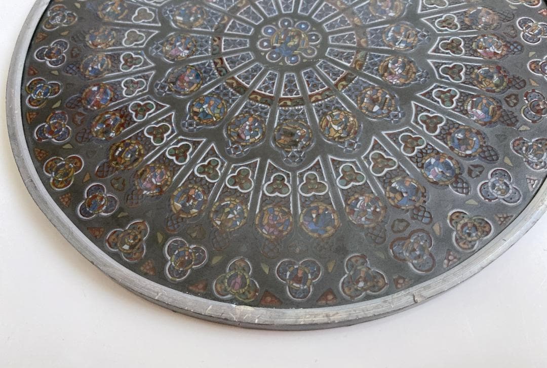 ノートルダム大聖堂 バラ窓 ローズウィンドウ ステンドグラス グラスマスターズ