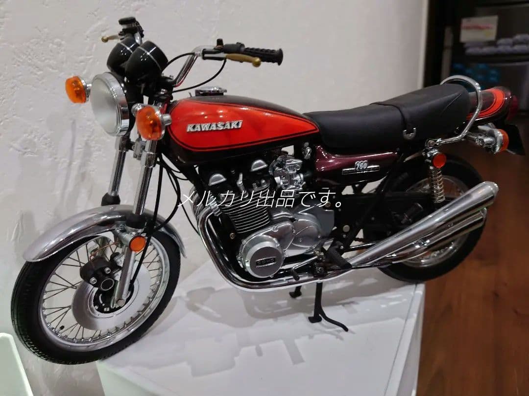 kawasaki カワサキ Z2 750RS 火の玉カラー ミニチャンプス1/6