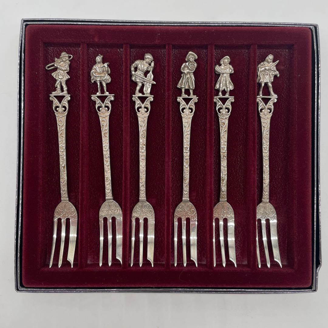 クリストフウィドマン　楽器隊　シルバー925 96gフォークセット　銀製品　刻印