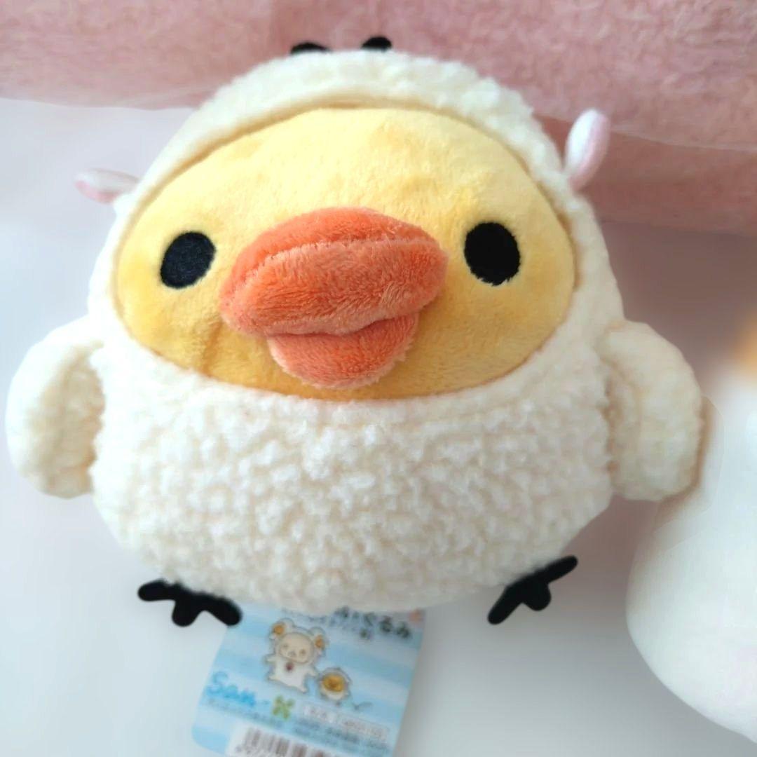 リラックマ一番くじ　Ａ賞コリラックマ　ぬいぐるみチェスト　キイロイトリ　４点