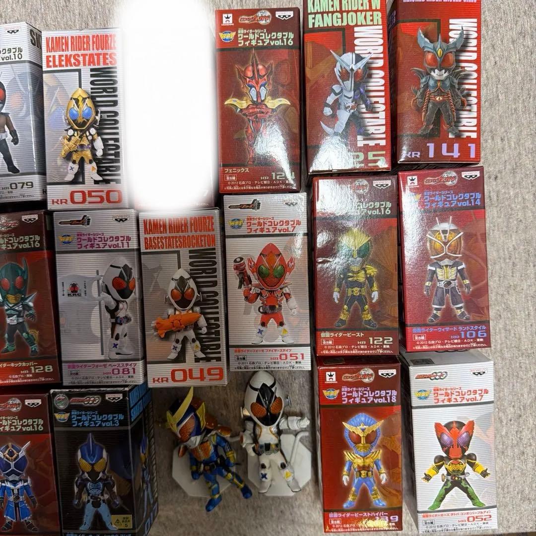 WCFワールドコレクタブルフィギュア　仮面ライダー　ワーコレ　20体まとめ