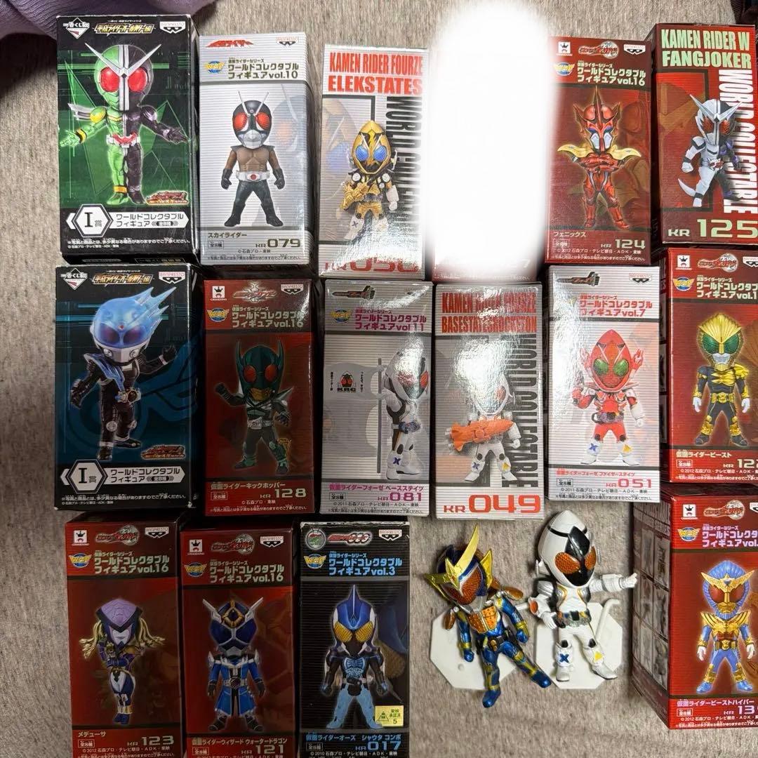 WCFワールドコレクタブルフィギュア　仮面ライダー　ワーコレ　20体まとめ
