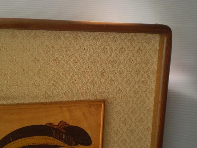 喜多川歌麿。約４０年前土産店にて無理言って譲って頂き購入。