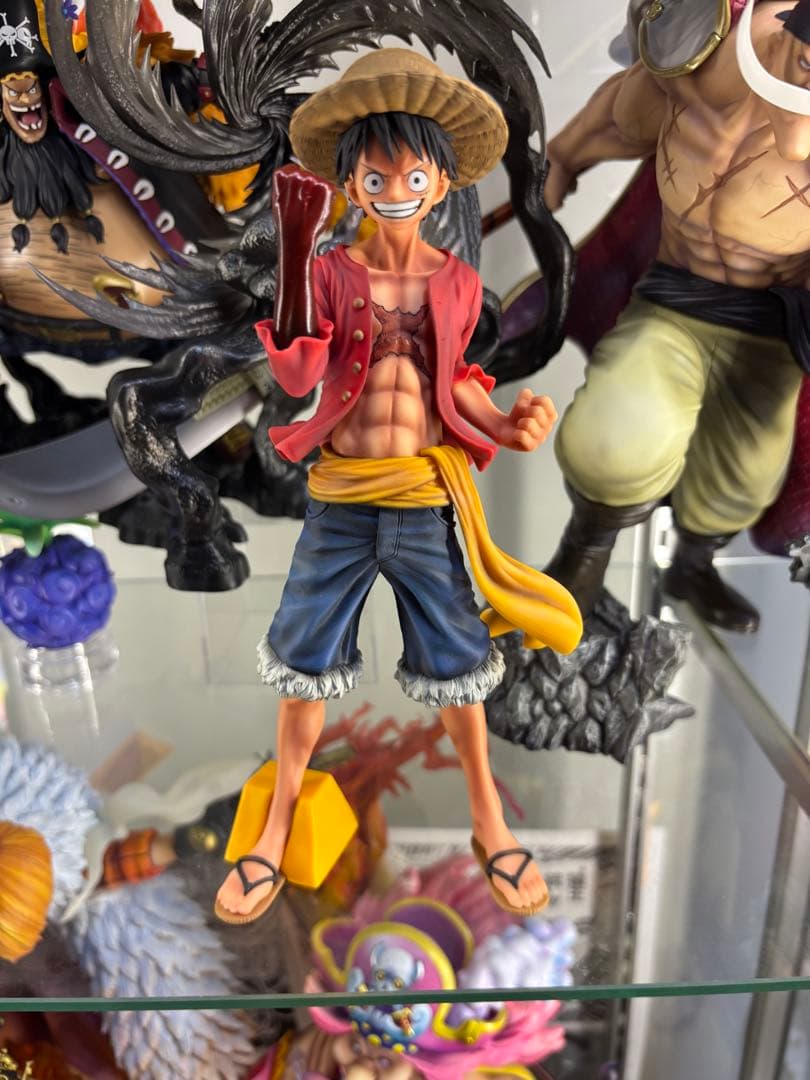 ワンピース ルフィ フィギュア　二次元彩色　リペイント品