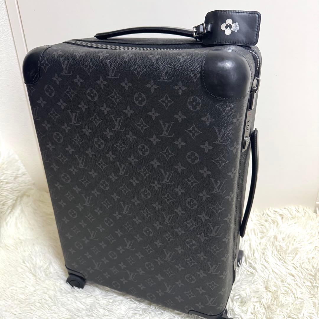 【美品】ルイヴィトン モノグラム　エクリプス ホライゾン55　キャリーバック　黒