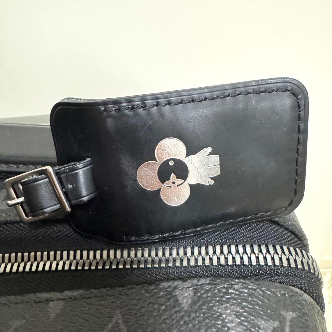 【美品】ルイヴィトン モノグラム　エクリプス ホライゾン55　キャリーバック　黒