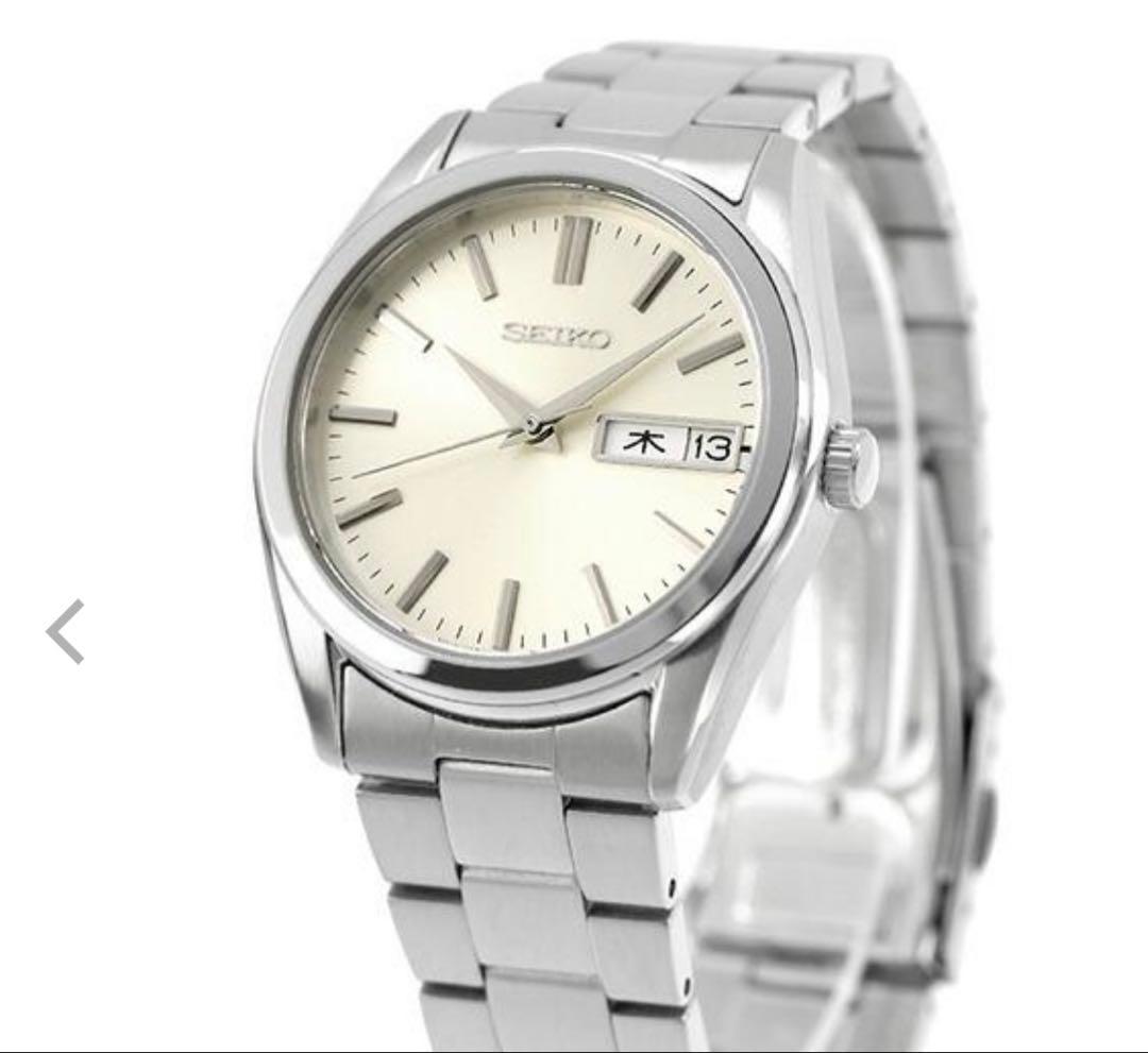 新品未使用 セイコー SEIKO SBTH007 クォーツシャンパンゴールド