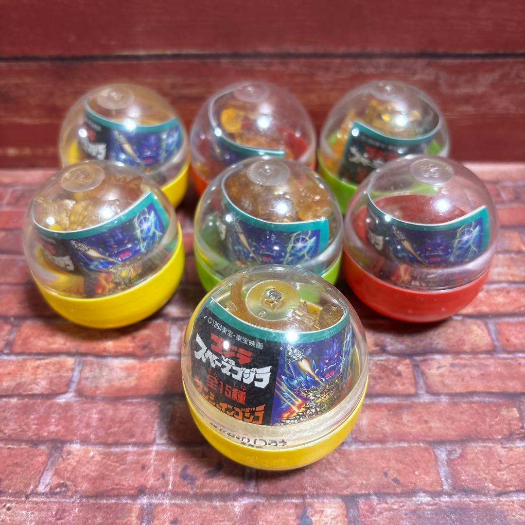 カ*君様 【当時モノ】ガシャポン　ゴジラ　カプセルトイ30個セット