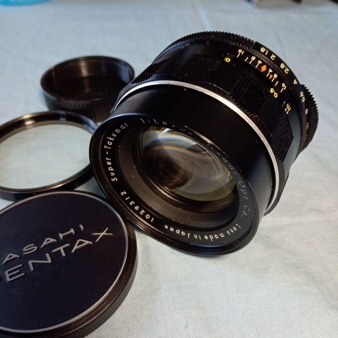 実写済　希少 前期型 スーパー タクマー 1:1.8/55 完動品 きれい