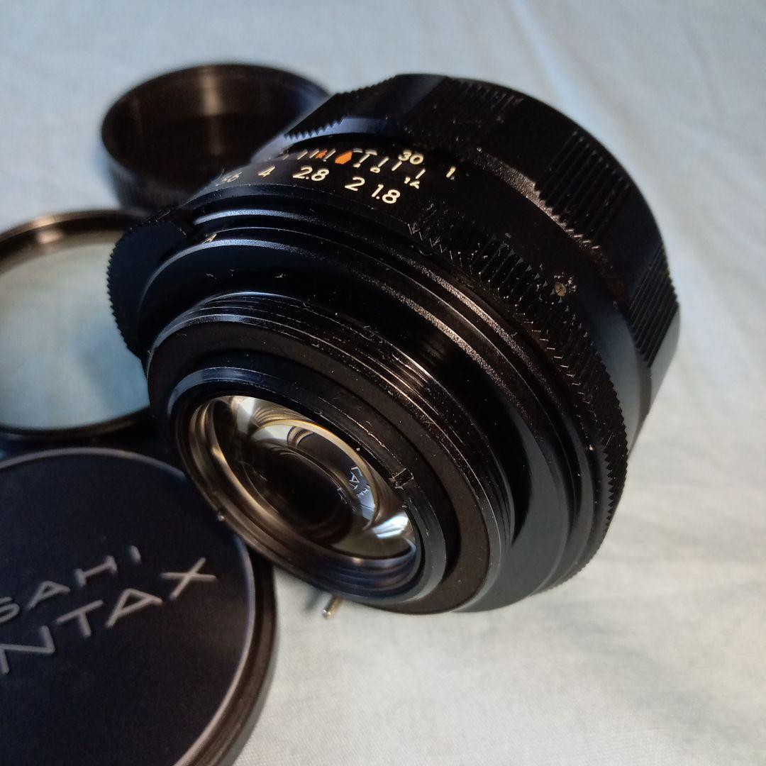 実写済　希少 前期型 スーパー タクマー 1:1.8/55 完動品 きれい