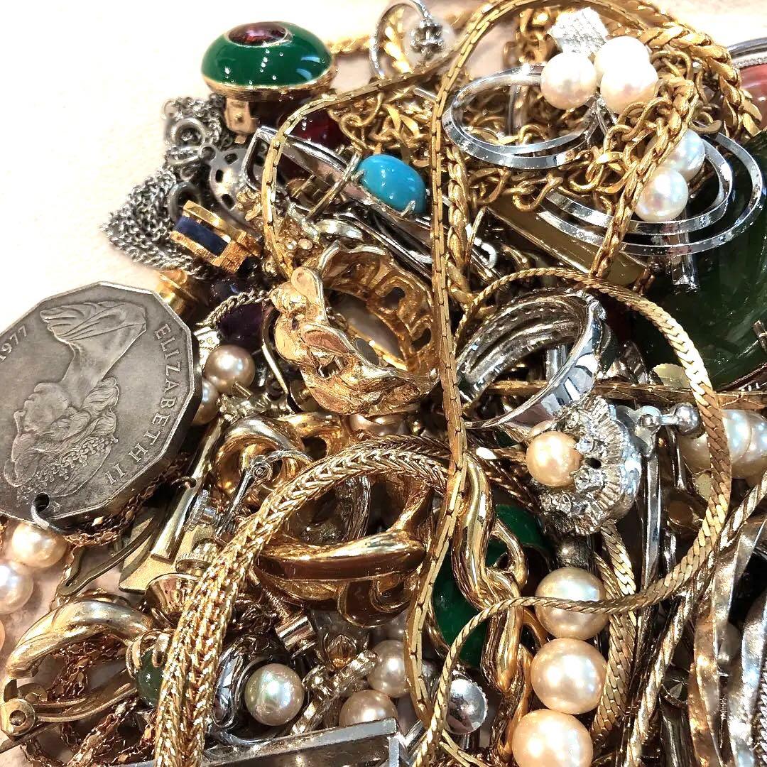 s1701 遺品整理 ジュエリー セット 真珠 ネックレス 指輪 タイピン 他