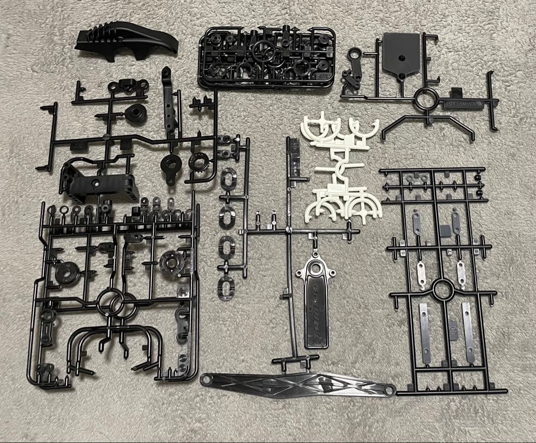 タミヤ TA07 PRO シャーシ　オプション多数　ボディ付　組立済　未走行