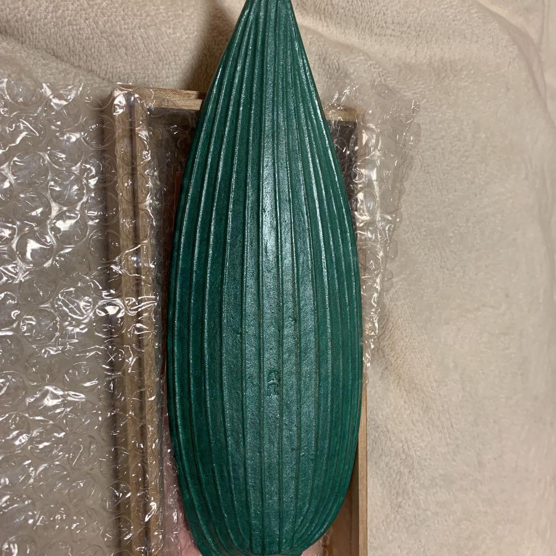 青銅　笹舟　武寛作