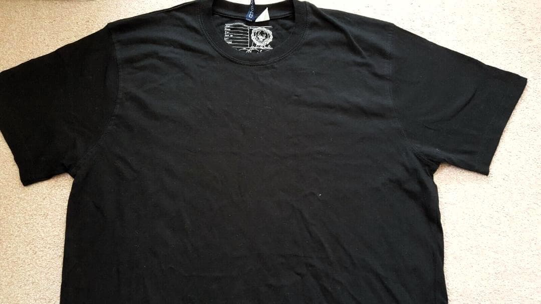 マドンナ　MADONNA & CREW ♥ 　貴重 黒 Tシャツ　Lサイズ