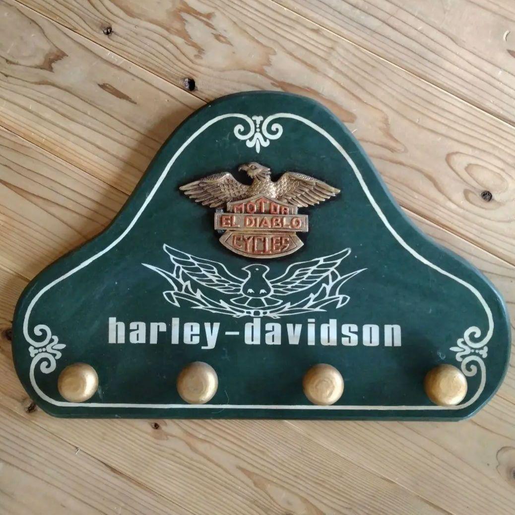 レア HARLEY DAVIDSON ハーレーダビッドソン 帽子掛け