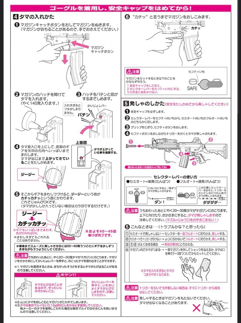 美品　東京マルイ カスタム品　SOPMOD M4 化粧箱　予備マガジン付き