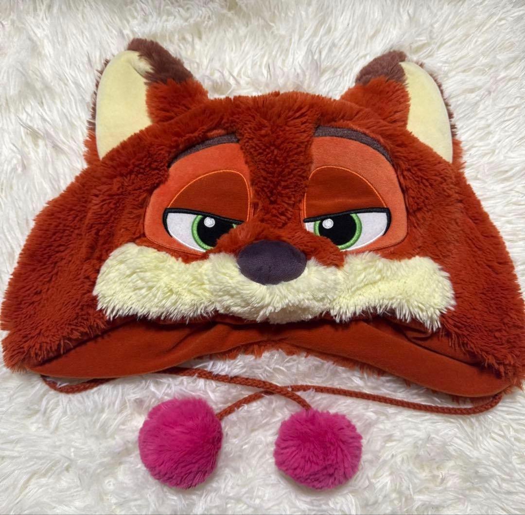 ディズニーファンキャップ　ズートピア　ニック&ジュディ