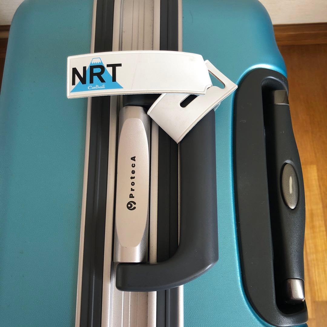 【配送or埼玉直接引取】プロテカ　スーツケース　57L 水色