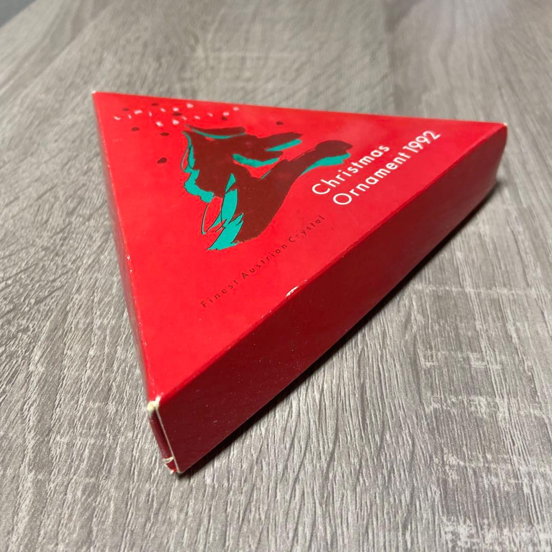 1992年製クリスタル雪の結晶オーナメント