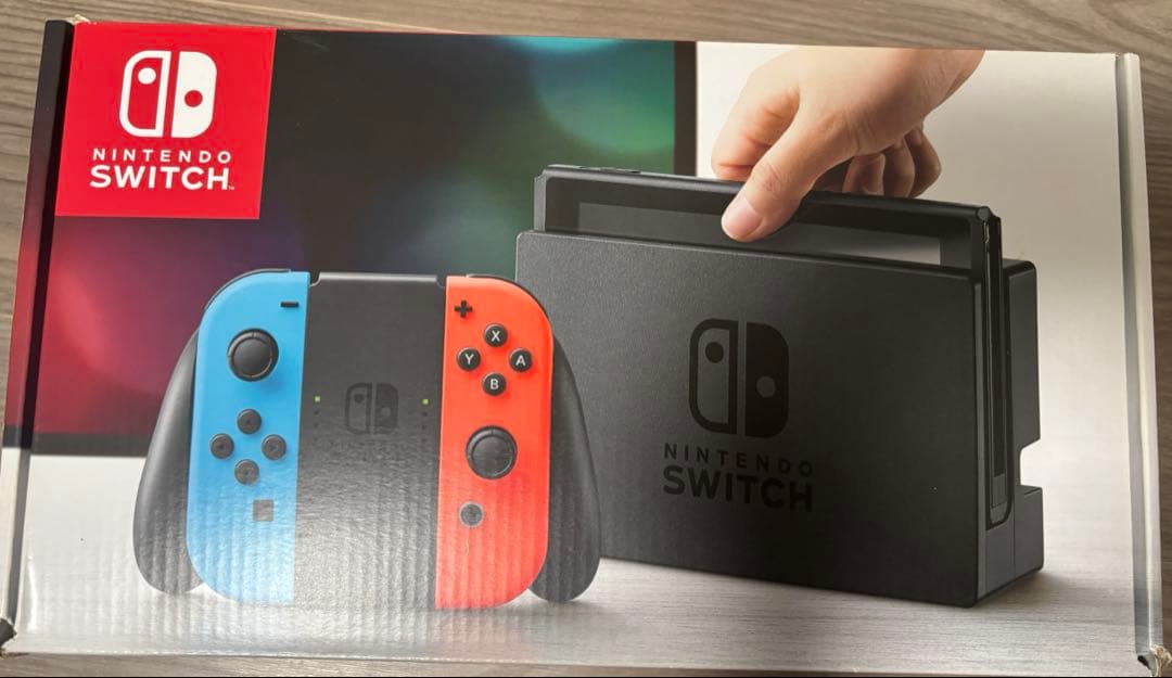 動作確認済み Nintendo Switch 本体 青/赤 Joy-Con