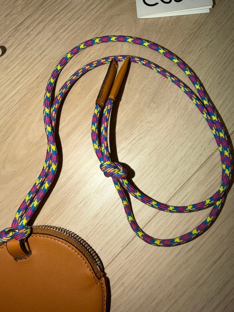 LOEWE クッキー チャーム ジップ アラウンド ウォレット