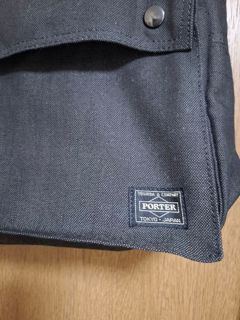 極美品☆ ポーター スモーキー ボストンバッグ ダブルポケット 黒