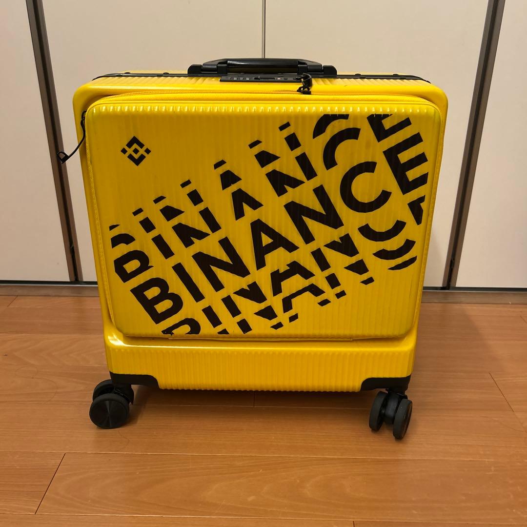 貴重Binance トランク キャリーケース バイナンス Bag in Bag付