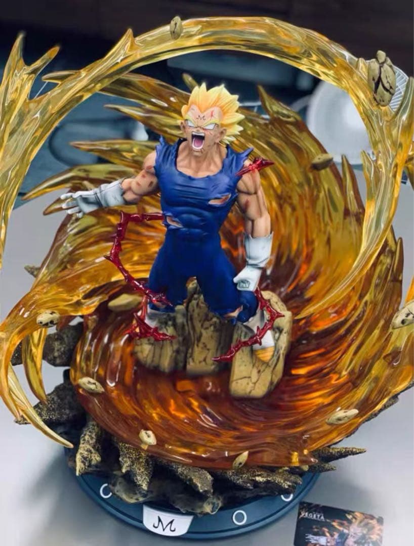 ドラゴンボール ベジータ ガレキ ガレージキット スタチュー X⑧⑤