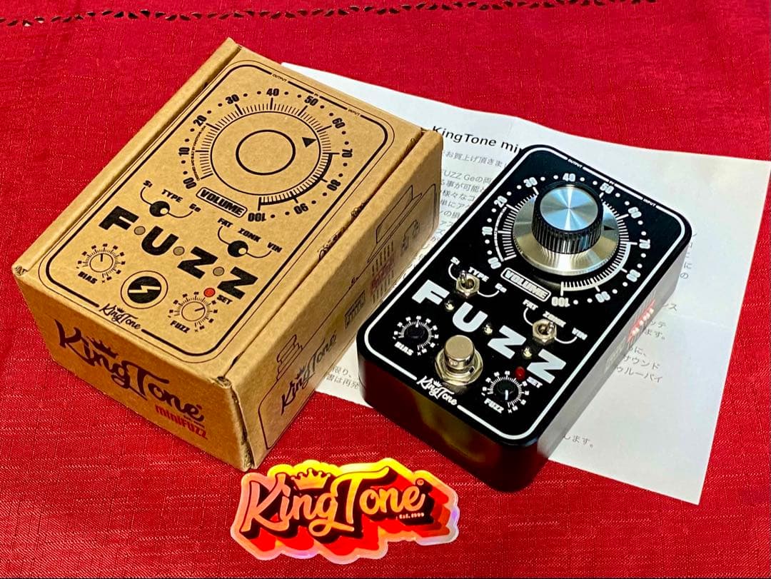 ギター KingTone Mini Fuzz V2