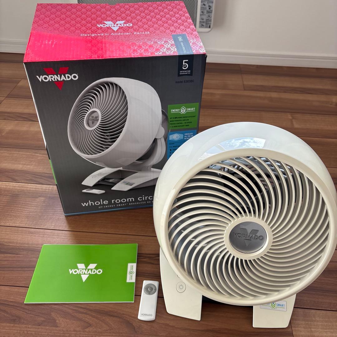 ボルネード VORNADO サーキュレーター 6303DC-JP ホワイト