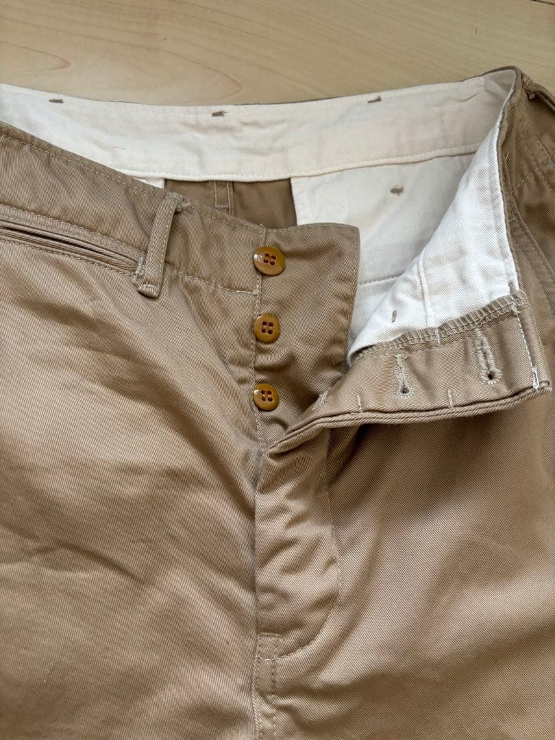 フルカウントU.S.ArmyChino 41 ブラウンベージュ　サイズ30日本製