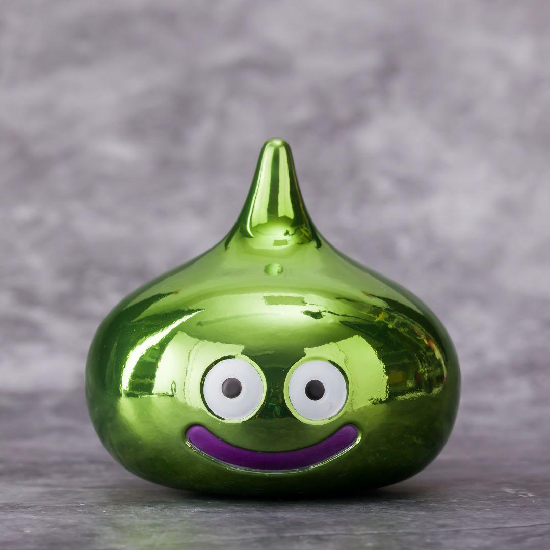 ドラゴンクエスト ソフビモンスター スライム グリーン メッキリペイント 最終値