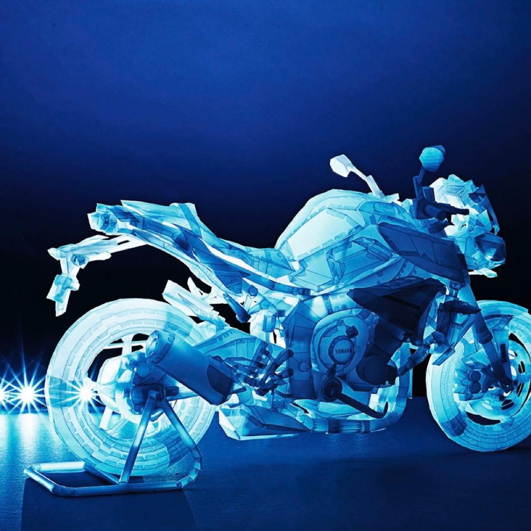 当選賞品 ヤマハ発動機 20周年記念 ペーパークラフト MT-10