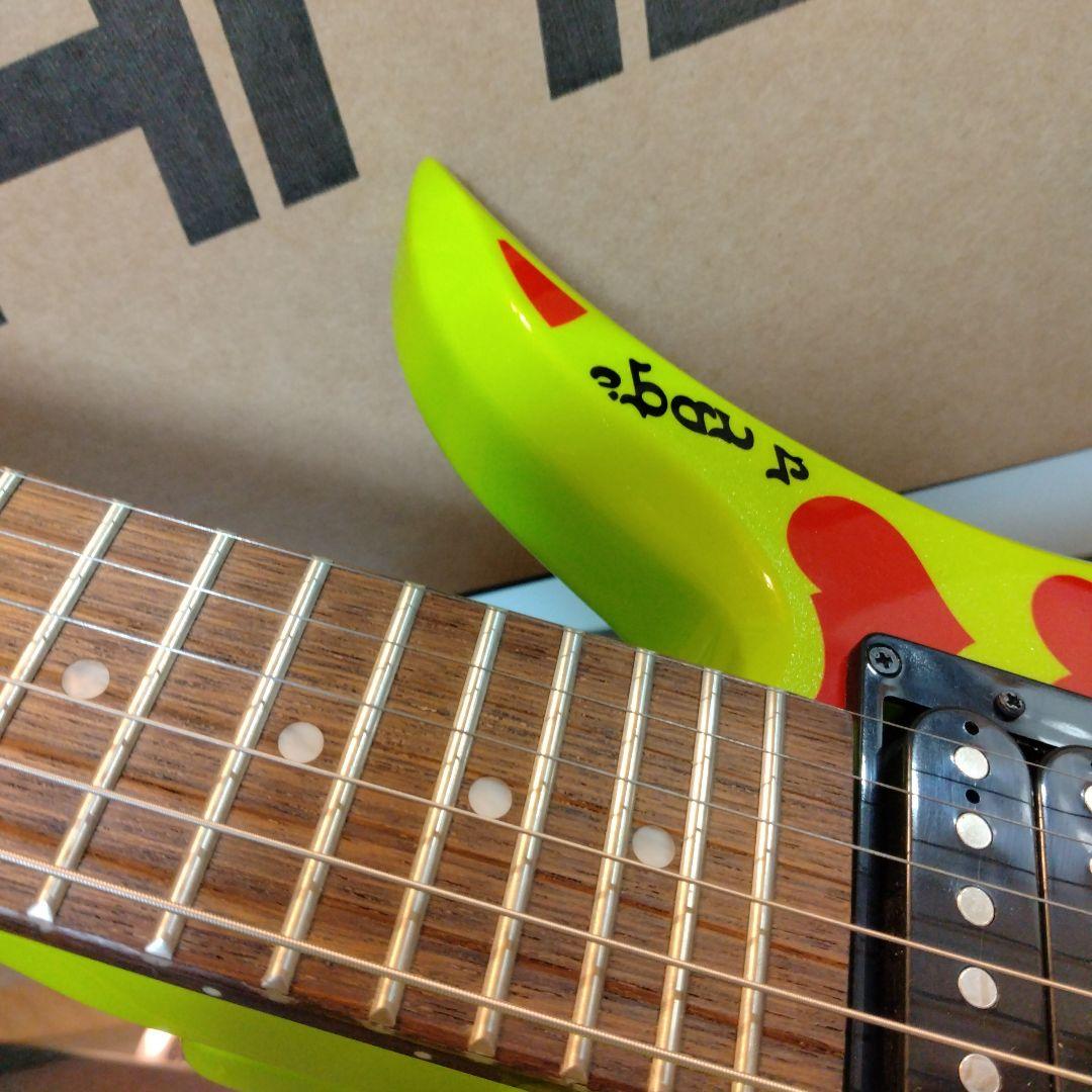 ✨️超希少✨️未使用 hideモデルギター グリーンハートJr. Burny
