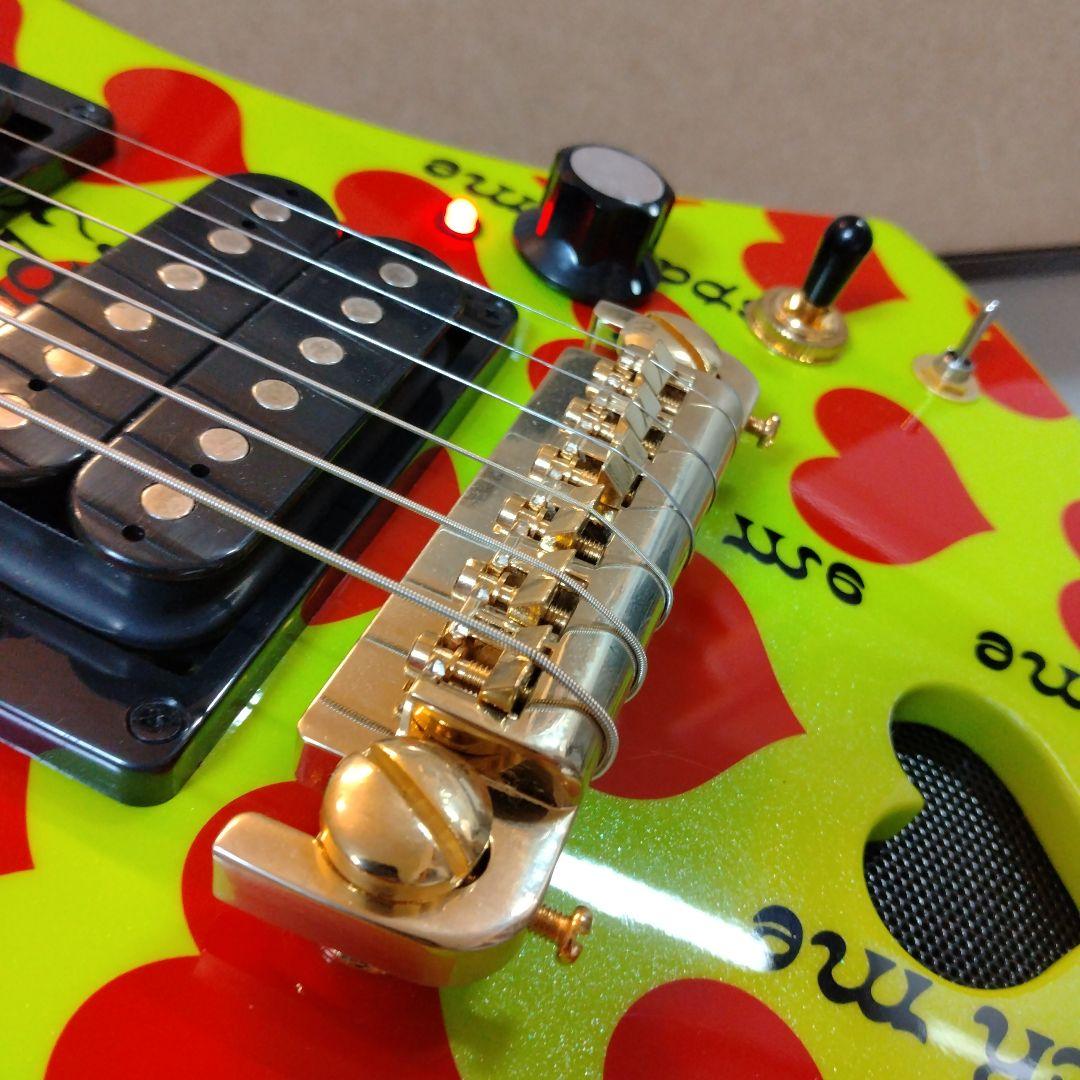 ✨️超希少✨️未使用 hideモデルギター グリーンハートJr. Burny