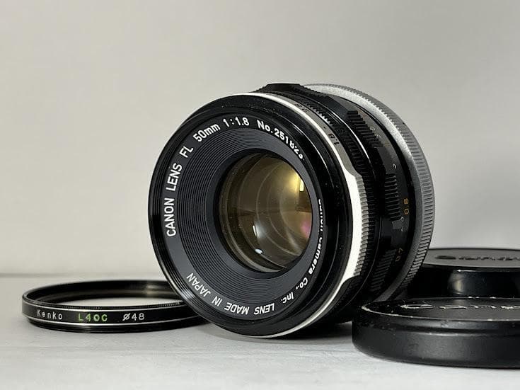 ★極上品★キャノン AE-1 ボディ / LENS FL 50mm F1.8