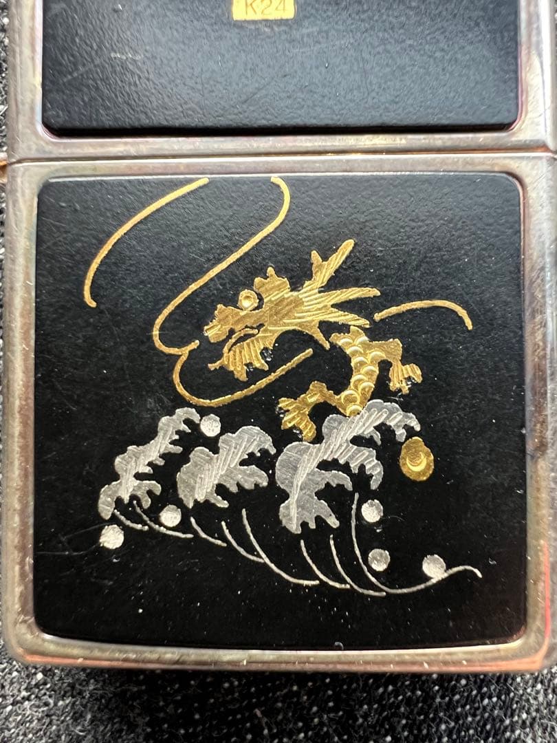 k24 象嵌　龍　zippo 2000年