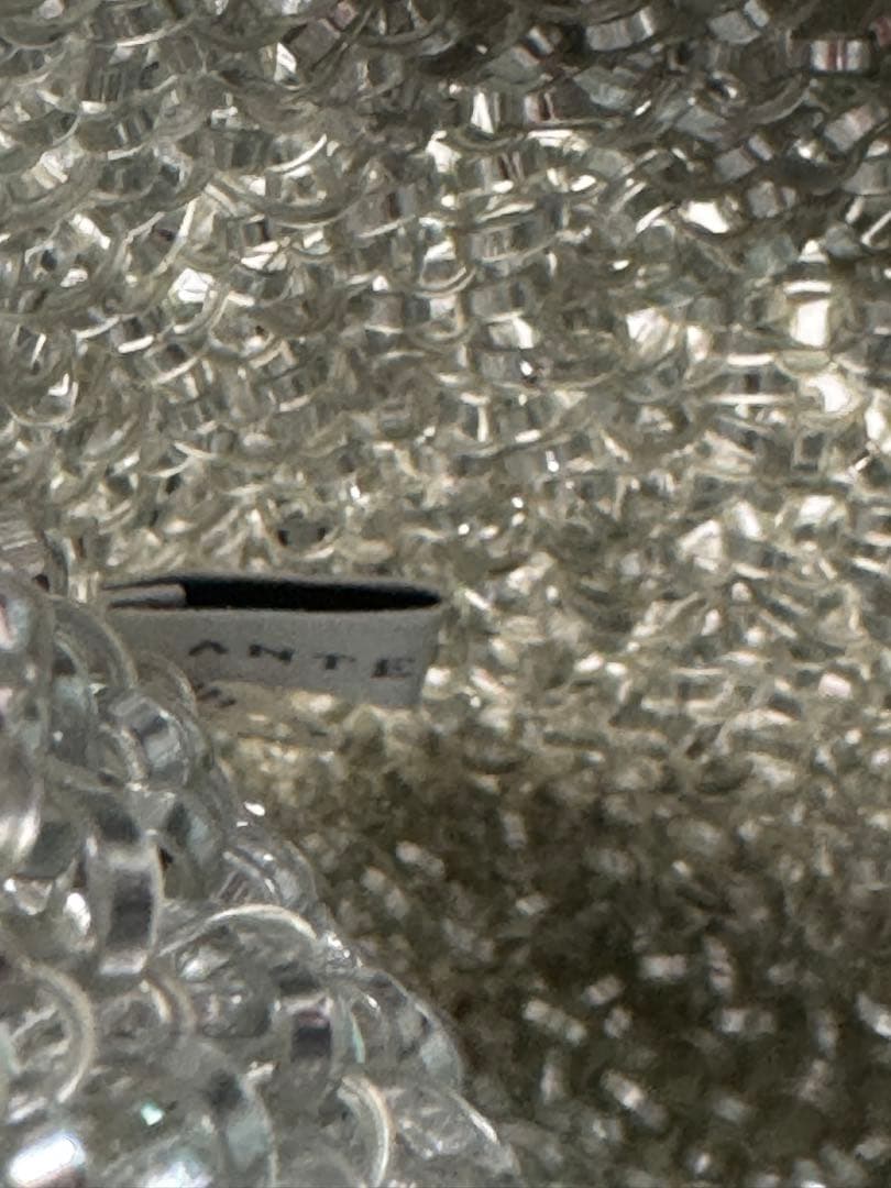 ANTEPRIMAアンテプリマ　ワイヤーバッグ花ビジュー