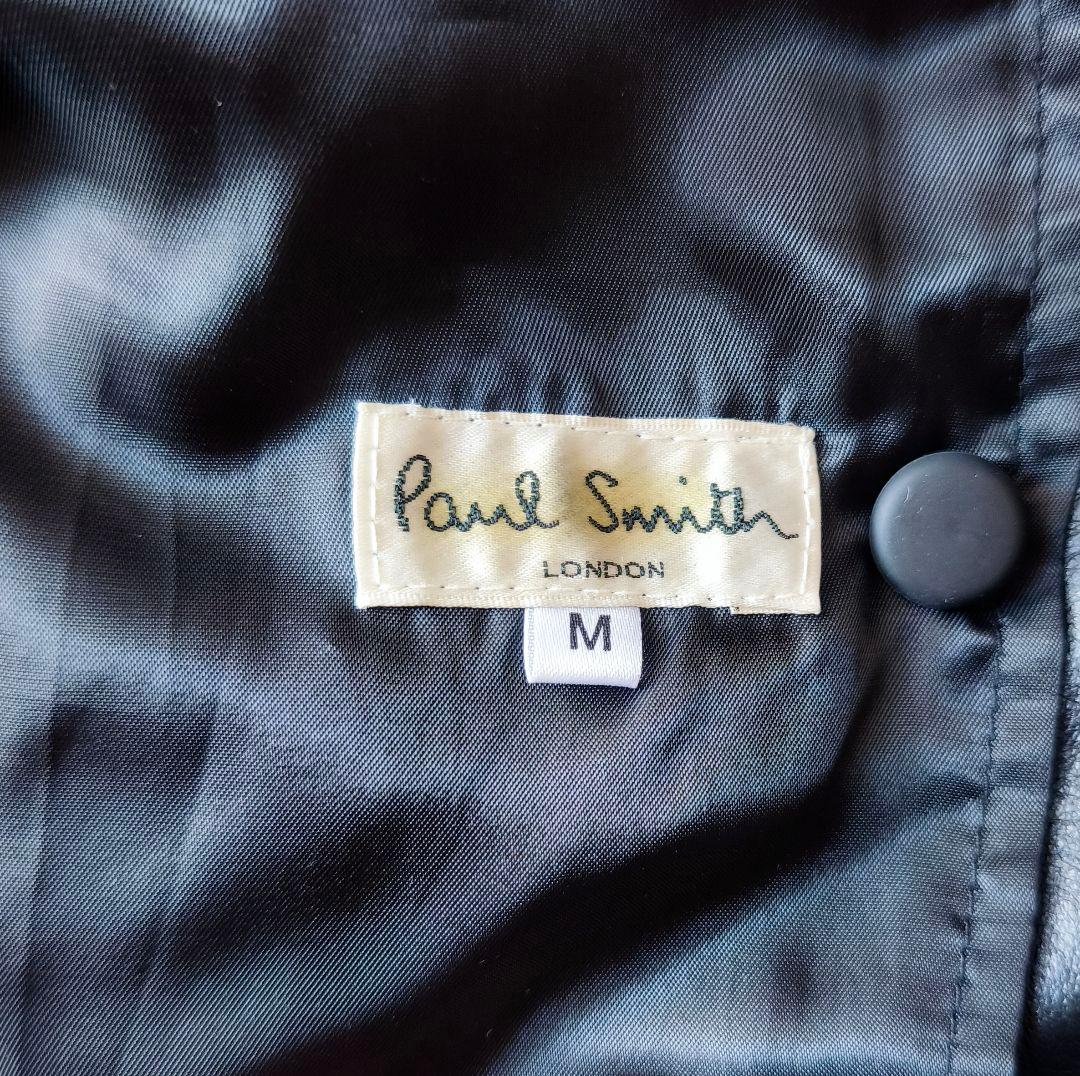 Paul Smith ブラック レザー シングルライダース M