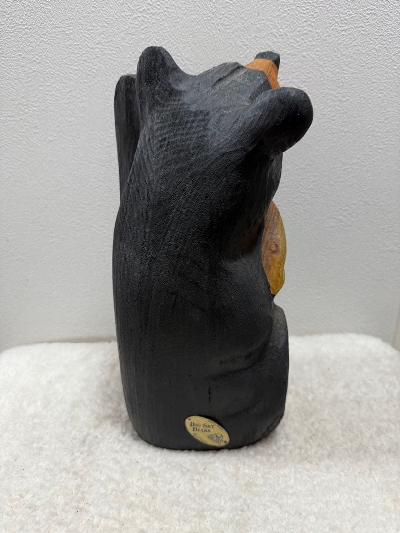 希少 BIG Sky ジェフ フレミング ビッグスカイ 手彫り木製 クマ