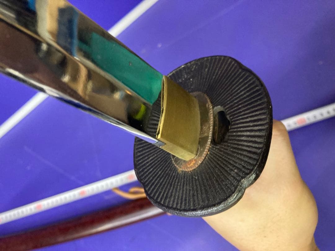 G）模造刀 日本刀 太刀 総長さ約104cm