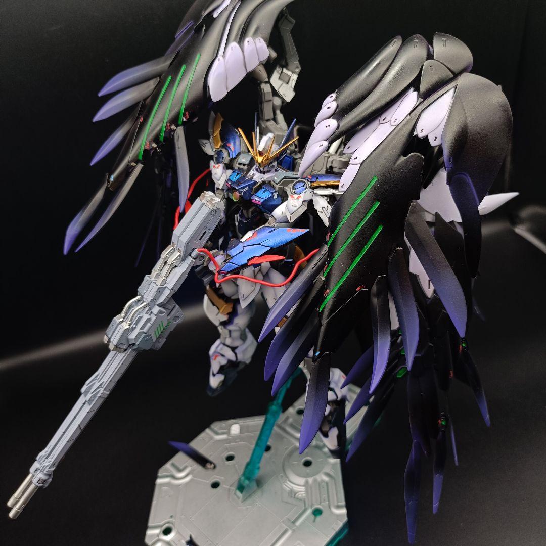ウイングガンダム　ガンプラHiRM　ハイレゾモデル　塗装完成品