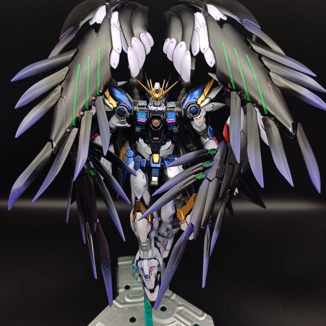 ウイングガンダム　ガンプラHiRM　ハイレゾモデル　塗装完成品